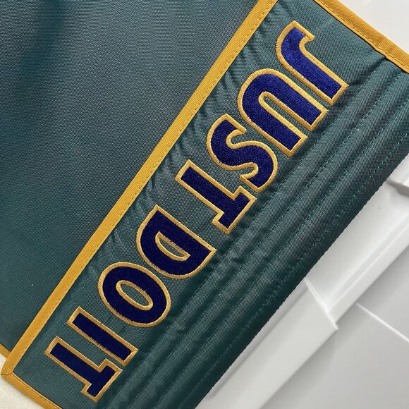 Vintage 90s Nike Just Do It Folder Organizer Mead School Swoosh Stitched - Picture 3 of 8